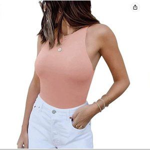 Jonivey Dusty Pink Bodysuit Size XL NWT